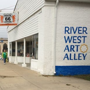 River West Art Alley