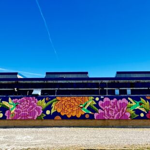 Take Flight (Tube Processing Mural)